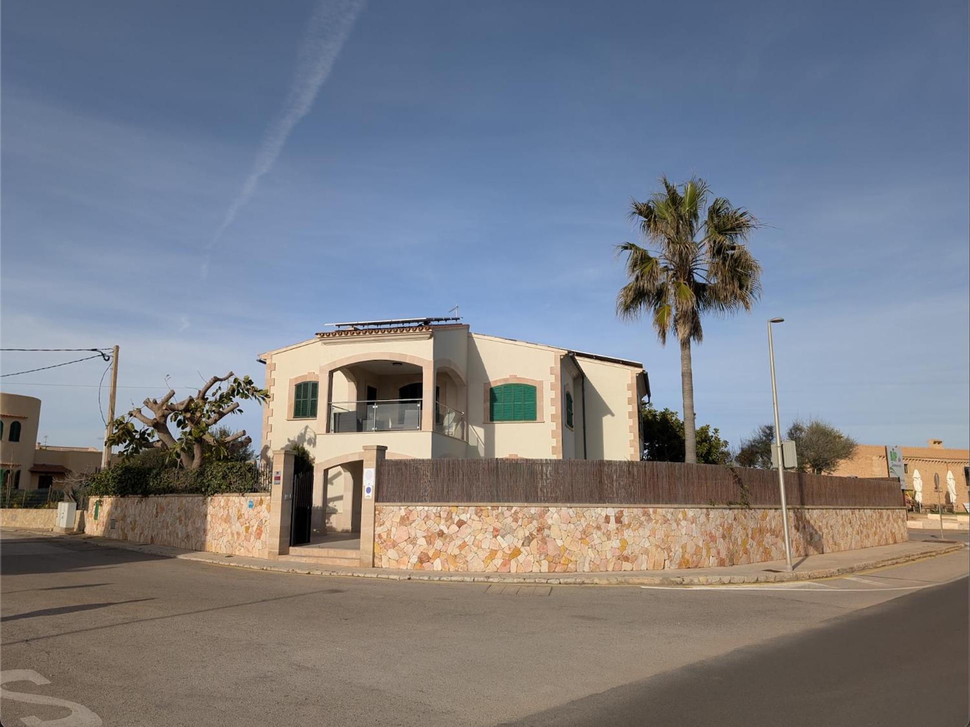 Mallorca Finca Haus Mit Pool Direkt Am Meer Es Trenc, Bootstour Moeglich Appartement *