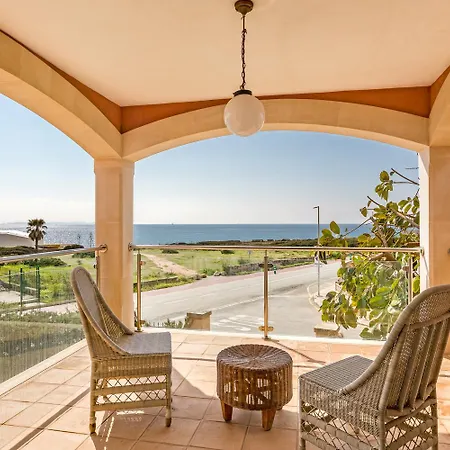 Mallorca Finca Haus Mit Pool + Direkt Am Meer Es Trenc. 1A Lage Sa Ràpita Exterior foto